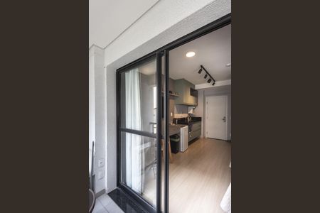 Studio para alugar com 24m², 1 quarto e sem vagaVaranda