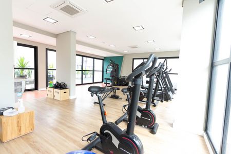 Studio para alugar com 24m², 1 quarto e sem vagaAcademia