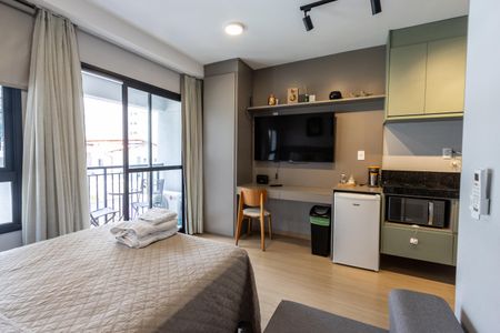Studio de kitnet/studio para alugar com 1 quarto, 24m² em Pompeia, São Paulo