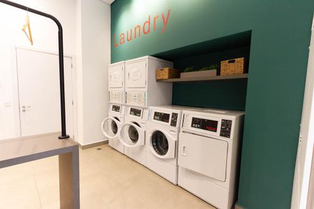 Studio para alugar com 24m², 1 quarto e sem vagaLavanderia