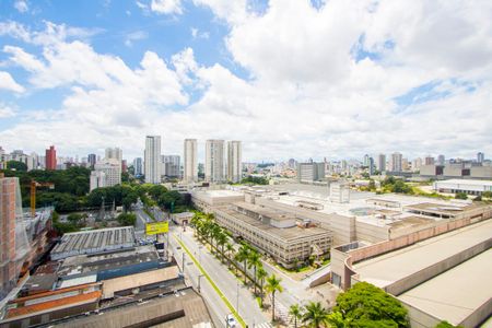 Vista da varanda de apartamento para alugar com 2 quartos, 55m² em Jardim, Santo André