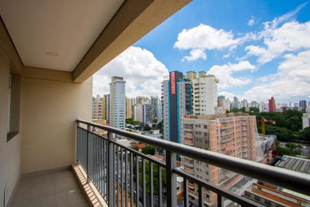 Varanda da sala de apartamento para alugar com 2 quartos, 55m² em Jardim, Santo André