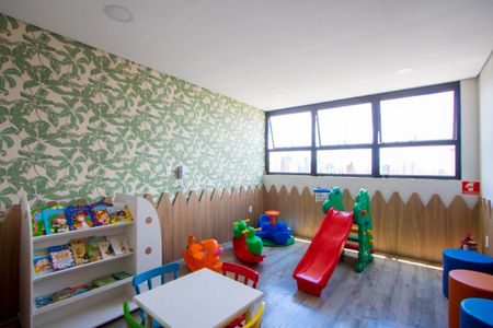 Apartamento para alugar com 55m², 2 quartos e 1 vaga Apartamento para alugar com 55m², 2 quartos e 1 vagaÁrea comum - Brinquedoteca