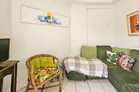 Sala de apartamento para alugar com 1 quarto, 60m² em Jardim Vitoria, Guarujá