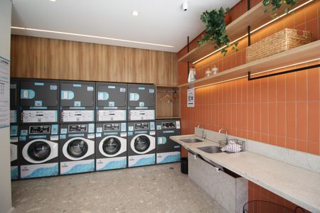 Apartamento para alugar com 24m², 1 quarto e sem vaga Apartamento para alugar com 24m², 1 quarto e sem vagaLavanderia