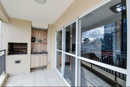 Varanda da Sala de apartamento à venda com 3 quartos, 88m² em Vila Moreira, Guarulhos