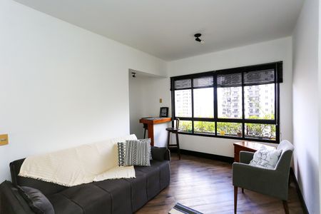 Sala de apartamento para alugar com 1 quarto, 43m² em Morumbi, São Paulo
