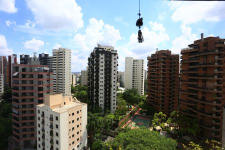 Sala vista de apartamento para alugar com 1 quarto, 43m² em Morumbi, São Paulo