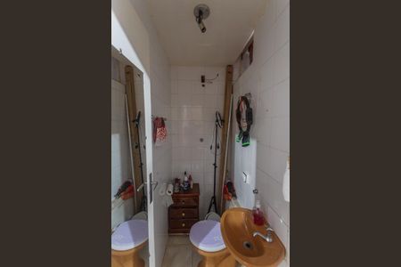 Apartamento à venda com 104m², 3 quartos e 1 vaga Apartamento à venda com 104m², 3 quartos e 1 vagaBanheiro do Ateliê na Sala