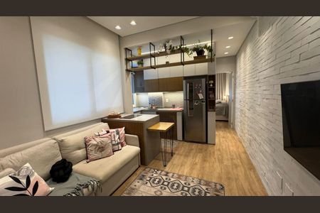 Sala de apartamento para alugar com 1 quarto, 30m² em Santa Cecilia, São Paulo