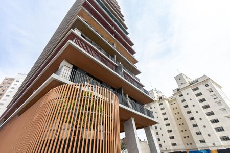 Studio para alugar com 20m², 1 quarto e sem vaga Studio para alugar com 20m², 1 quarto e sem vagaFachada do Bloco