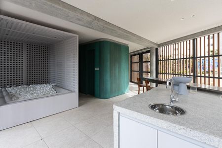 Studio para alugar com 20m², 1 quarto e sem vaga Studio para alugar com 20m², 1 quarto e sem vagaSalão de Festas