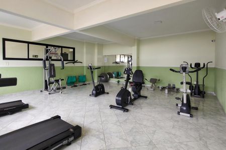 Apartamento para alugar com 58m², 1 quarto e 1 vaga Apartamento para alugar com 58m², 1 quarto e 1 vagaAcademia