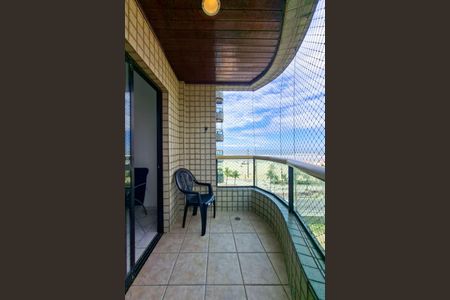 Sacada  de apartamento para alugar com 1 quarto, 58m² em Aviação, Praia Grande