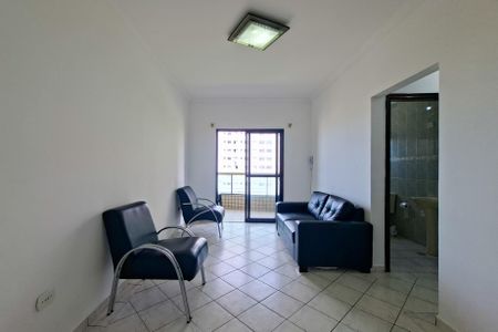 Sala de apartamento para alugar com 1 quarto, 58m² em Aviação, Praia Grande