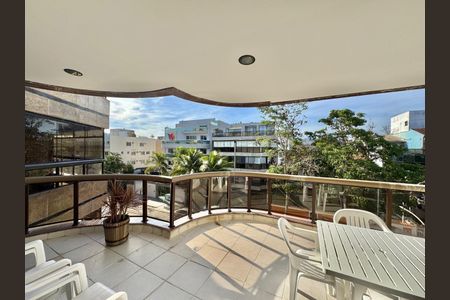 Varanda de apartamento para alugar com 4 quartos, 202m² em Recreio dos Bandeirantes, Rio de Janeiro