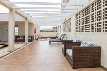 Apartamento para alugar com 62m², 2 quartos e 2 vagasÁrea comum - Churrasqueira