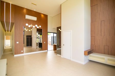 Sala de casa de condomínio para alugar com 3 quartos, 165m² em Itaici, Indaiatuba