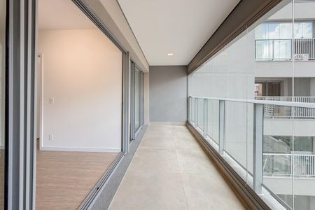 Varanda da Sala de apartamento para alugar com 1 quarto, 41m² em Vila Mariana, São Paulo