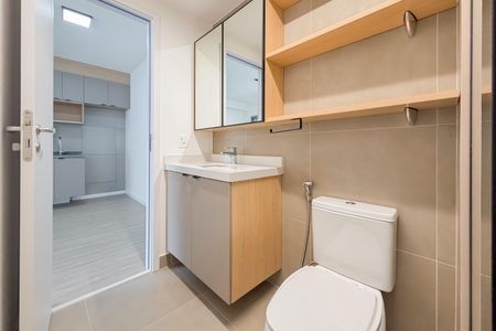Apartamento para alugar com 41m², 1 quarto e 1 vaga Apartamento para alugar com 41m², 1 quarto e 1 vagaBanheiro