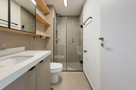 Apartamento para alugar com 41m², 1 quarto e 1 vaga Apartamento para alugar com 41m², 1 quarto e 1 vagaBanheiro