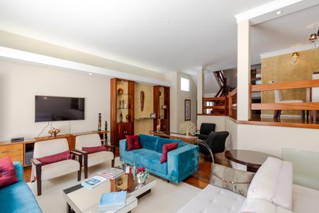 Sala de casa à venda com 4 quartos, 500m² em Brooklin, São Paulo