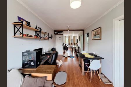 Sala de apartamento à venda com 1 quarto, 48m² em Lauzane Paulista, São Paulo