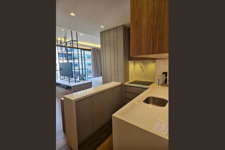 Apartamento para alugar com 42m², 1 quarto e 1 vaga