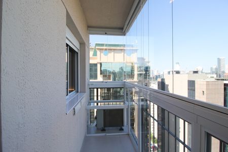 Varanda de apartamento para alugar com 1 quarto, 30m² em Vila Olímpia, São Paulo