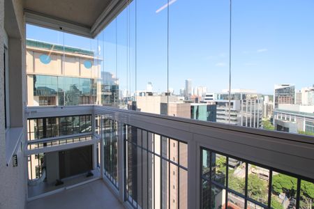 Varanda de apartamento para alugar com 1 quarto, 30m² em Vila Olímpia, São Paulo