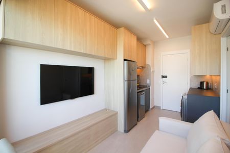 Sala de apartamento para alugar com 1 quarto, 30m² em Vila Olímpia, São Paulo