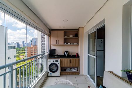 Apartamento à venda com 45m², 1 quarto e 1 vagaVaranda