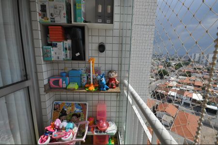 Sacada da Sala de apartamento à venda com 2 quartos, 52m² em Parque Edu Chaves, São Paulo