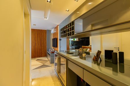 Apartamento à venda com 83m², 2 quartos e 2 vagasDetalhe Sala