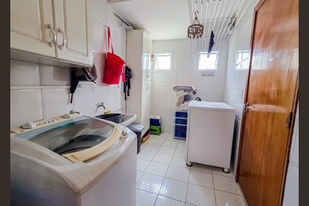 Área de Serviço de casa à venda com 3 quartos, 142m² em Vila Guiomar, Santo André