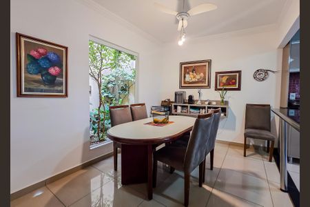 Sala de Jantar de casa à venda com 3 quartos, 142m² em Vila Guiomar, Santo André