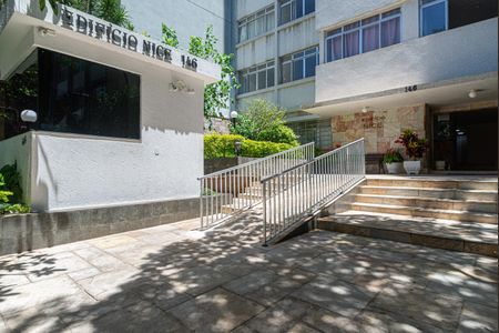 Apartamento à venda com 46m², 1 quarto e sem vaga Apartamento à venda com 46m², 1 quarto e sem vagaÁrea comum - Entrada do Edifício