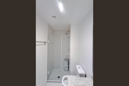 Apartamento para alugar com 32m², 1 quarto e sem vaga Apartamento para alugar com 32m², 1 quarto e sem vagaBanheiro da Suíte