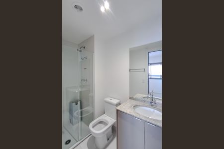 Apartamento para alugar com 32m², 1 quarto e sem vaga Apartamento para alugar com 32m², 1 quarto e sem vagaBanheiro da Suíte