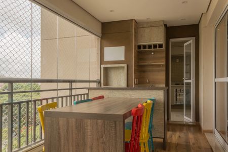 Varanda de apartamento para alugar com 3 quartos, 116m² em Baeta Neves, São Bernardo do Campo