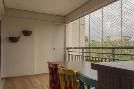 Varanda de apartamento para alugar com 3 quartos, 116m² em Baeta Neves, São Bernardo do Campo