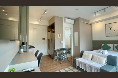 Studio para alugar com 27m², 1 quarto e sem vagaSala