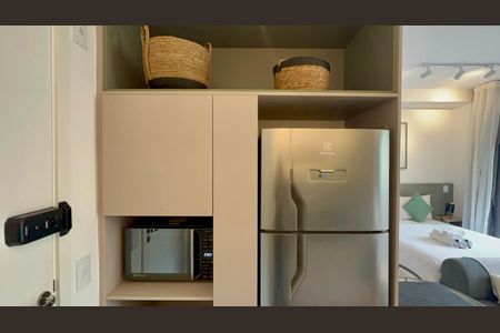 Studio para alugar com 27m², 1 quarto e sem vagaCozinha