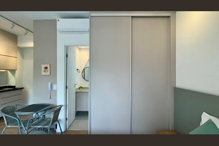 Studio para alugar com 27m², 1 quarto e sem vagaQuarto