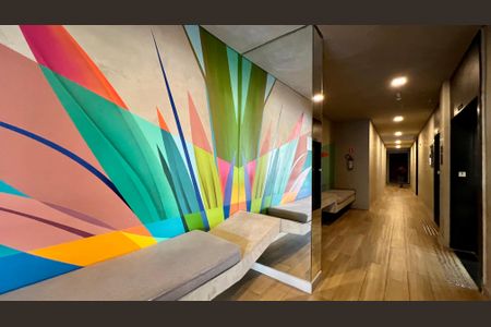 Studio para alugar com 27m², 1 quarto e sem vagaHall de entrada