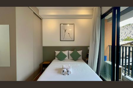 Studio para alugar com 27m², 1 quarto e sem vagaQuarto