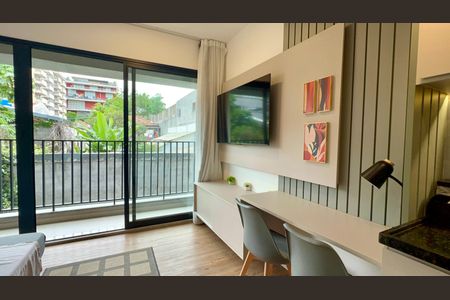 Studio para alugar com 27m², 1 quarto e sem vagaSala