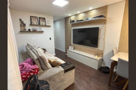 Sala de apartamento à venda com 2 quartos, 65m² em Vila Leopoldina, Santo André