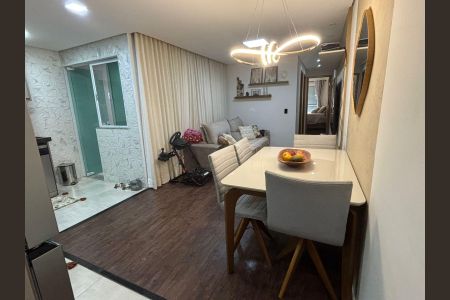 Sala de apartamento à venda com 2 quartos, 65m² em Vila Leopoldina, Santo André