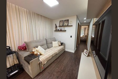 Sala de apartamento à venda com 2 quartos, 65m² em Vila Leopoldina, Santo André